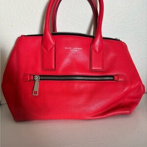 Marc Jacobs Vibrant Red Satchel